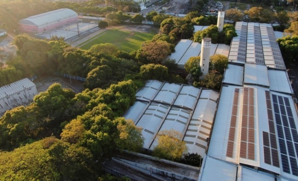 Imagem aérea do Campus São Paulo/Reitoria